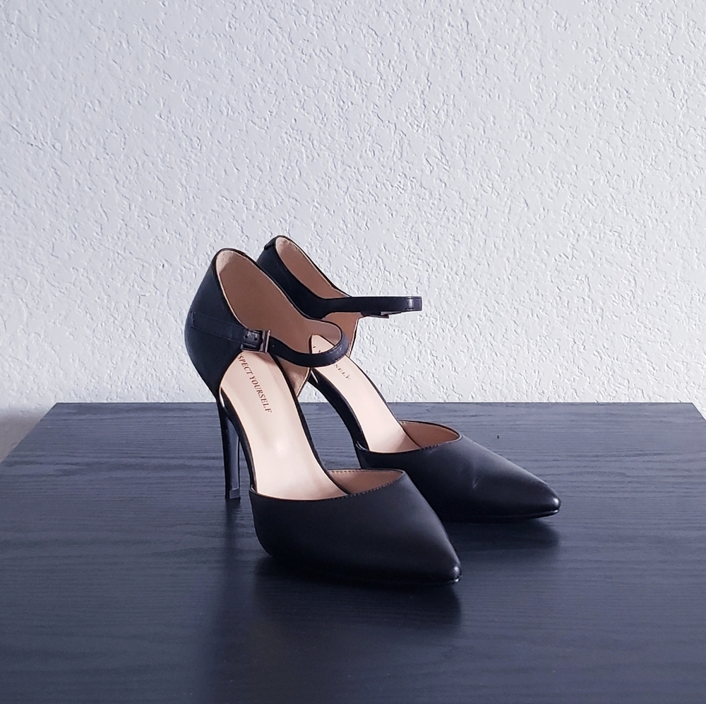 Classic black heels